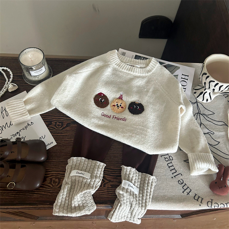 2024★春秋新作★韓国風ベビー服★トップス★ズボン★80cm〜150cm 2色