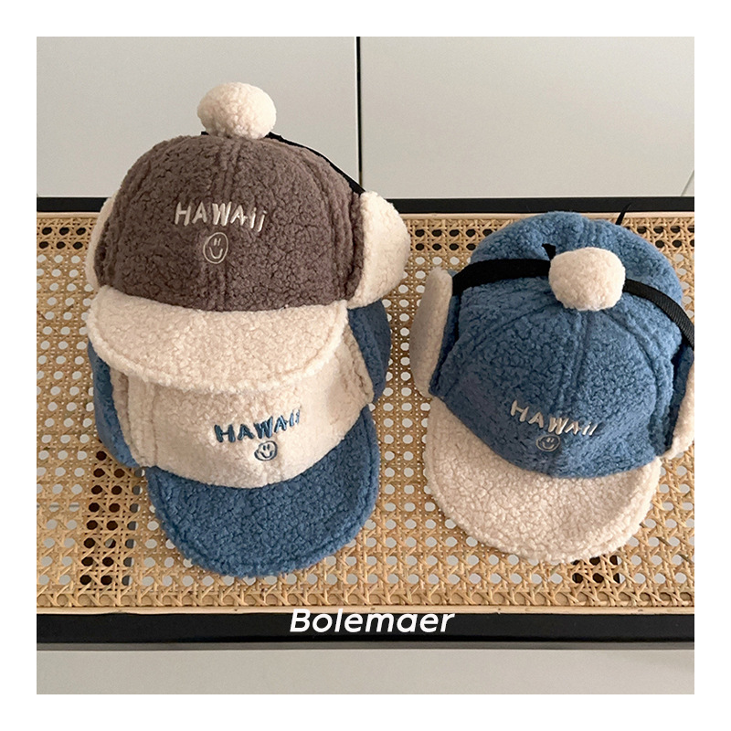 「2024」子供用★帽子★キャップ★野球帽★防寒★キッズ★暖かい★5色