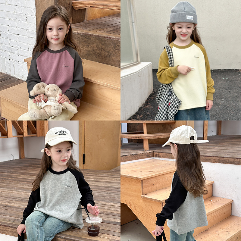 2024秋新作A★子供服　トップス★90cm〜160cm 3色