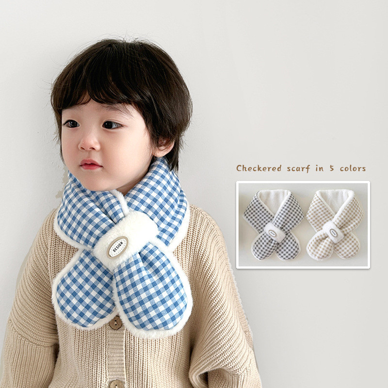 「2024」★子供用★マフラー★防寒★襟巻き★ネックウォーマー★キッズ★暖かい★5色