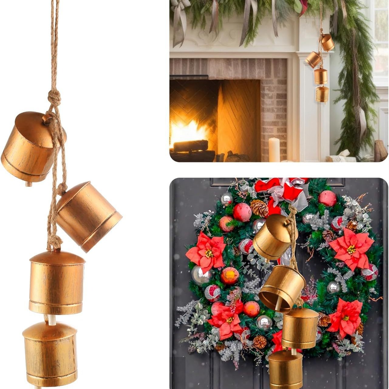 2024新型★クリスマスベル　クリスマスツリーのオーナメント デコレーション★