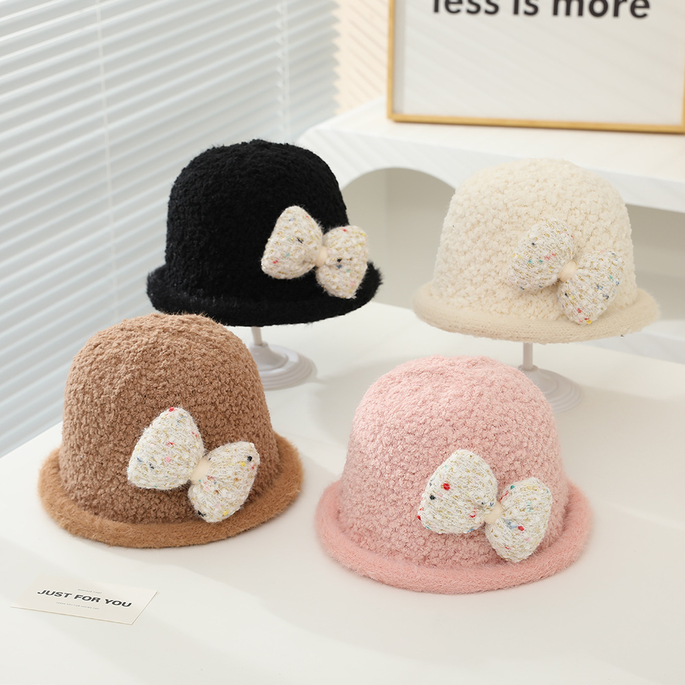 「2024」子供用★帽子★バケットハット子★防寒★キッズ★暖かい★4色