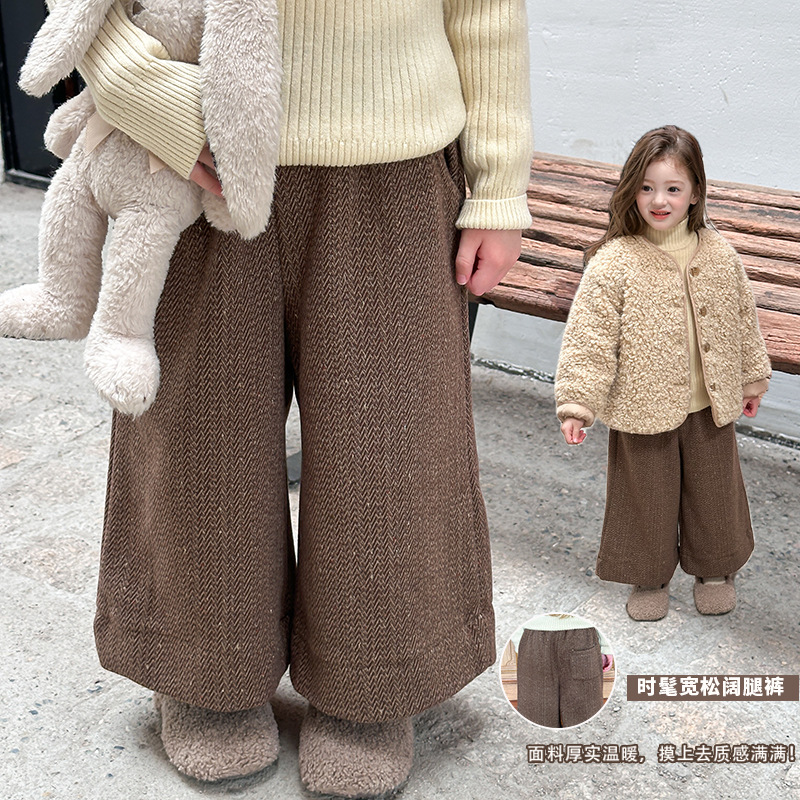 2024秋冬新品A★子供服　ズボン★90cm〜160cm