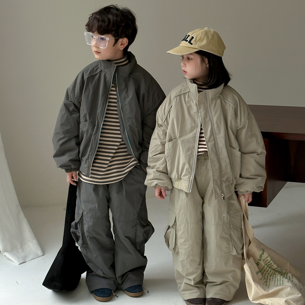 2024冬新品★子供服　セットアップ★90cm〜150cm 2色