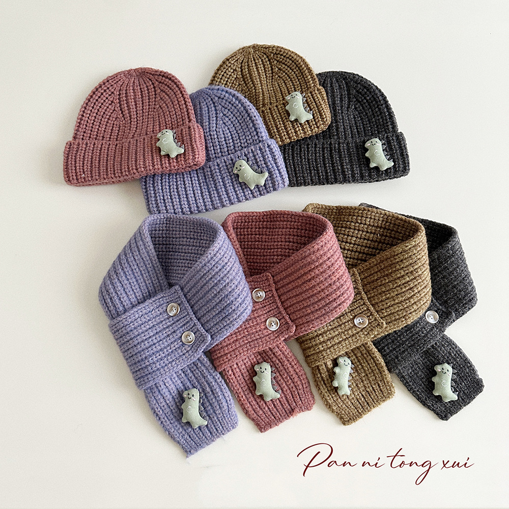 「2024」★子供用★帽子★マフラー★防寒★襟巻き★キッズ★暖かい★8色