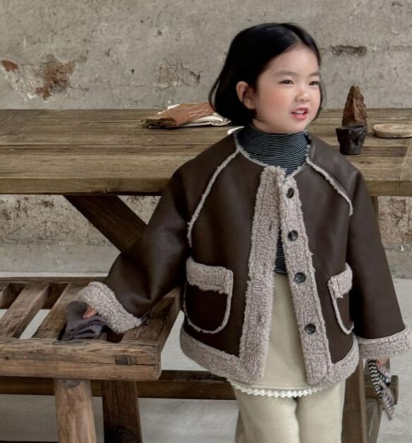 「2024」子供服★トップス★コート★韓国風子供服★90cm〜140cm