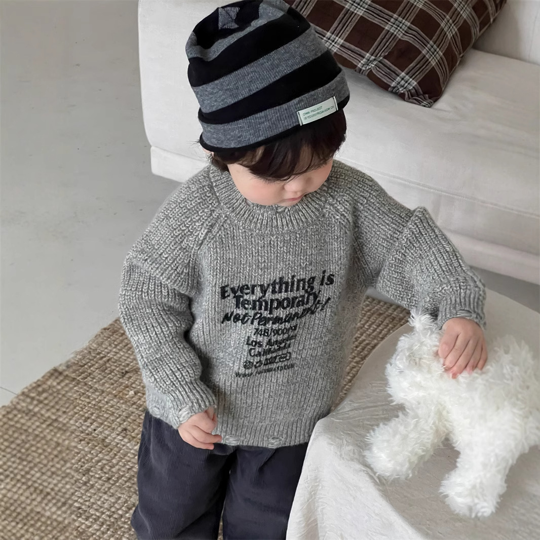 2024秋冬新品★子供服　セーター&ズボン分けて★73CM〜110cm