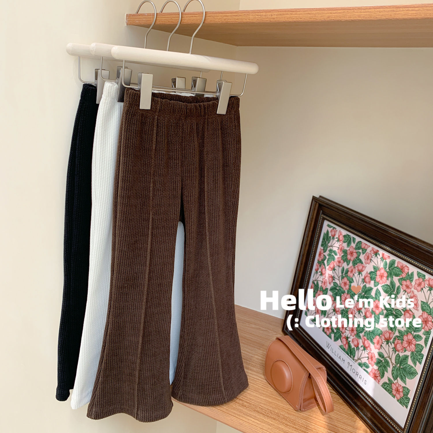 2024新入荷★子供服　ズボン&裏起毛★90〜130 2色