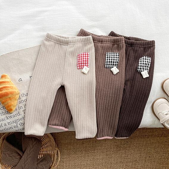 「2024」子供服★ズボン★ボトムス★レギンス★韓国風子供服★3色66cm〜100cm