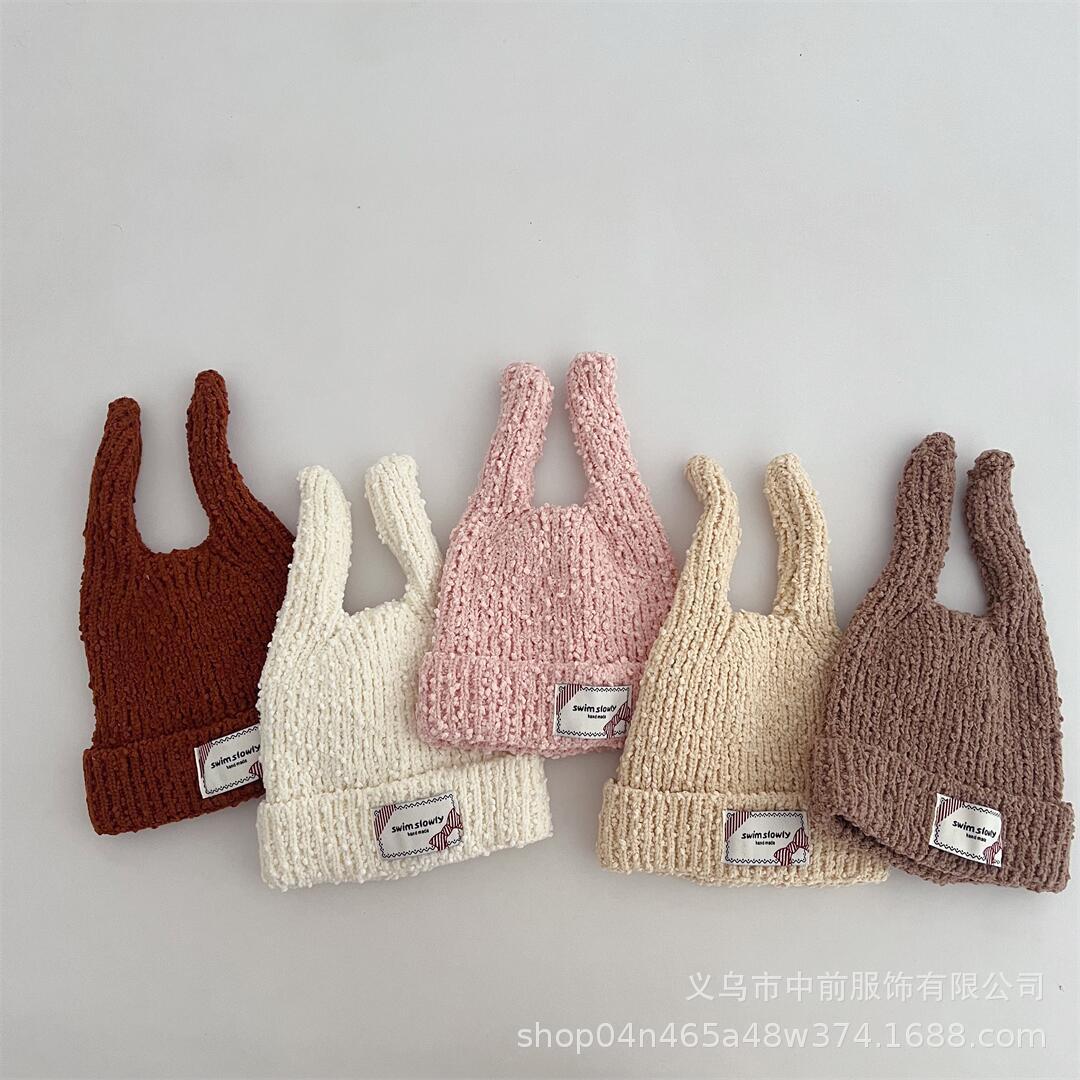 「2024」子供用★帽子★ニット帽子★ベビー★防寒★暖かい★5色