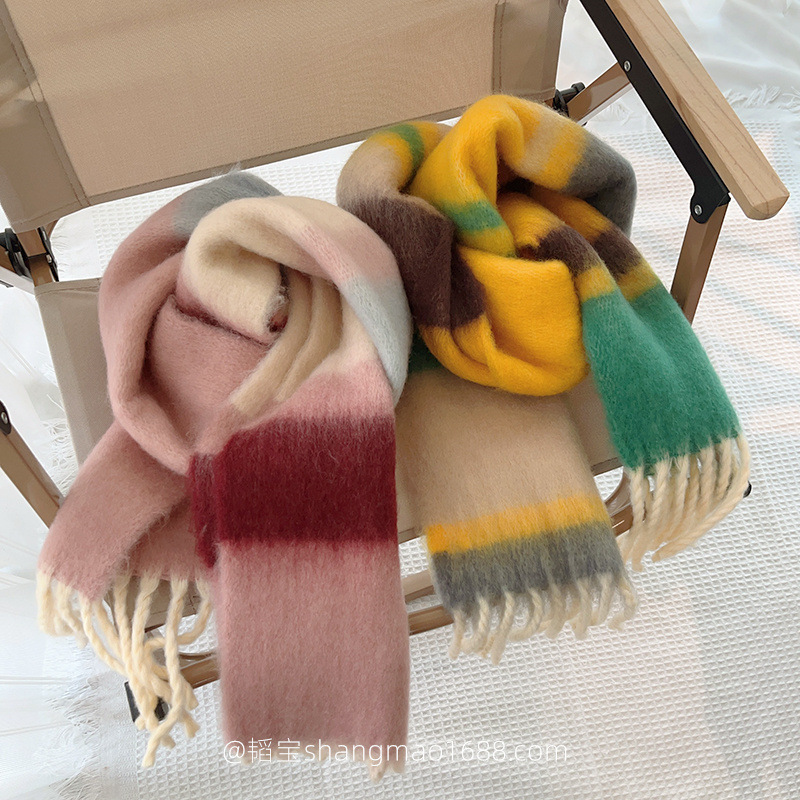 「2024」★子供用★マフラー★防寒★襟巻き★ネックウォーマー★キッズ★暖かい★4色