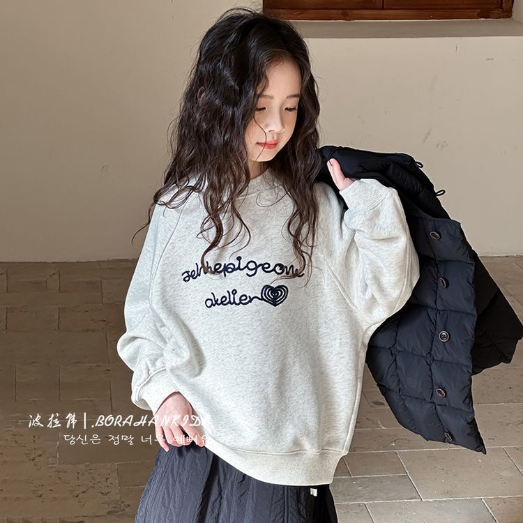 2024秋冬新品★子供服　トレーナー  裏起毛★100cm〜160cm