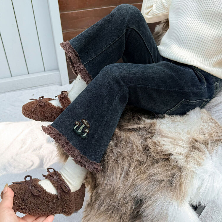 2024秋冬新品★子供服　ズボン   裏起毛★90cm〜140cm