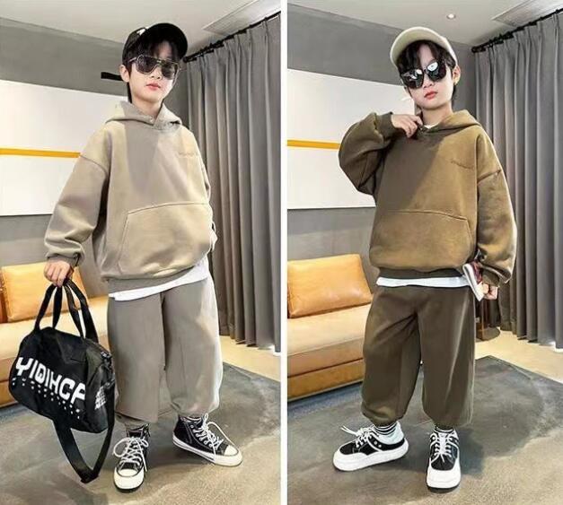 2024★春秋新作★韓国風ベビー服★トップス+ズボン★120cm〜170cm 2色