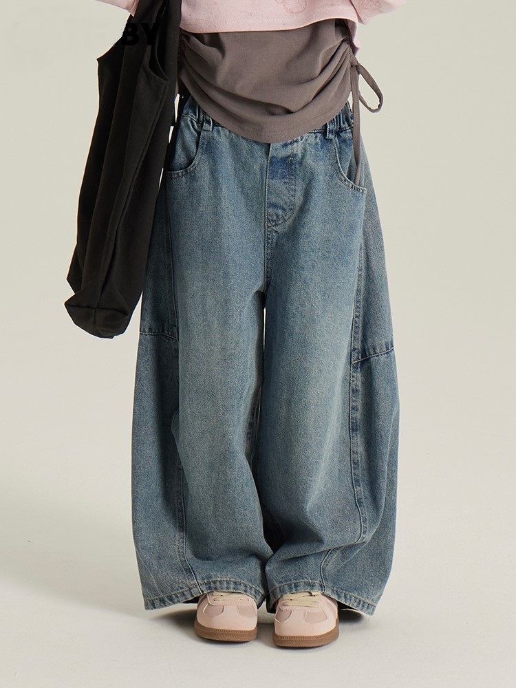 2024★春秋新作★韓国風ベビー服★トップス★ズボン★100〜160 2色