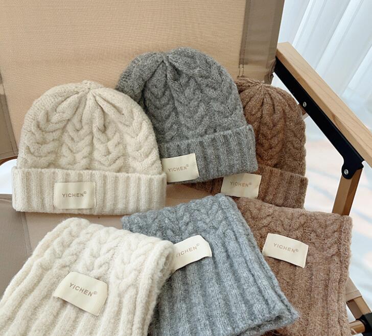 2025新品★子供用★帽子+マフラー　セット★ 10色