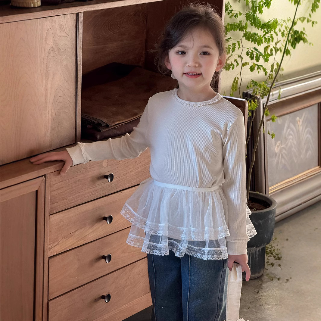 2025春新作TM★子供服　トップス★90cm〜150cm 3色