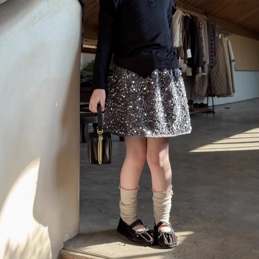 2025春新作TM★子供服　スカート★90cm〜150cm 2色