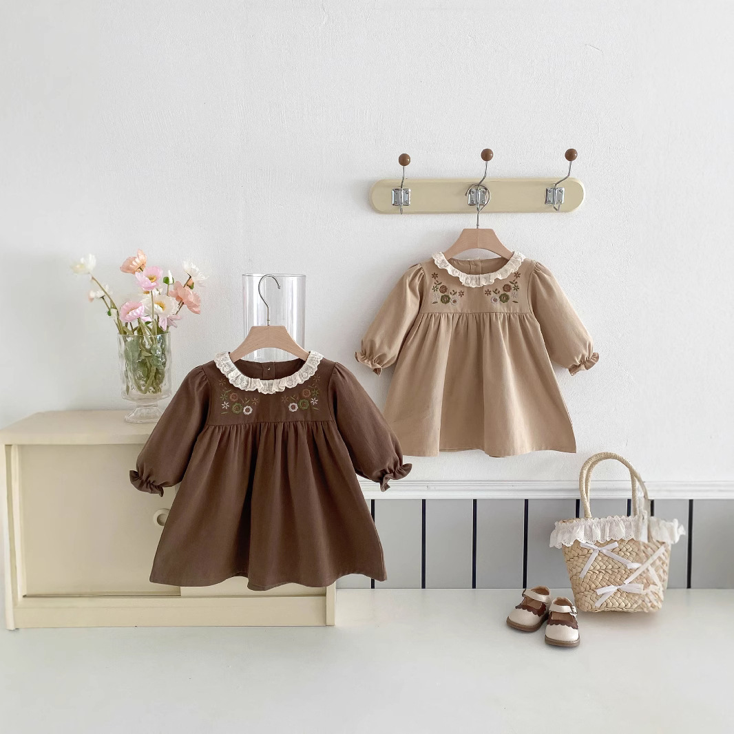 「2025新作」子供服★ワンピース★韓国風子供服★2色73cm〜110cm