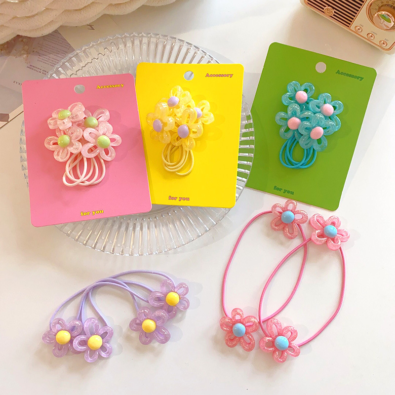 髪飾り★まとめ髪用★ヘアアクセサリー★子供用★ヘアゴム★可愛い