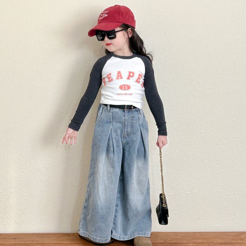 2025新入荷★子供服　デニムズボン&トップス分けて★90cm〜140cm