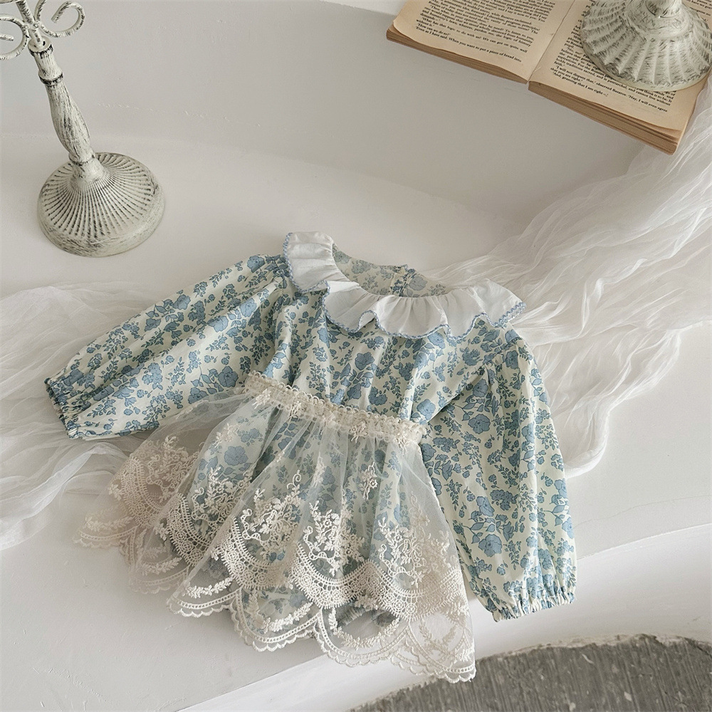 「2025」子供服★ロンパース★エプロン★韓国風子供服★2色66cm〜90cm