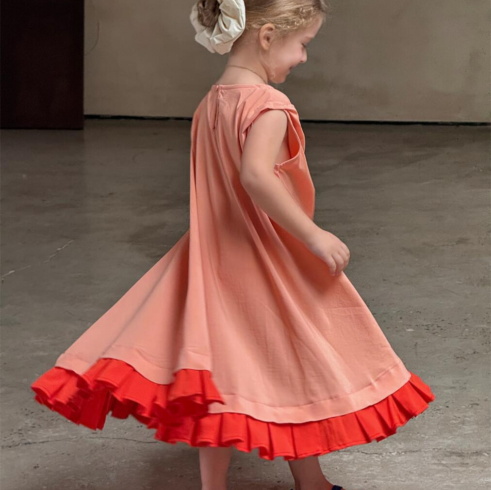 2025春新作J★子供服　ワンピース★90cm〜140cm