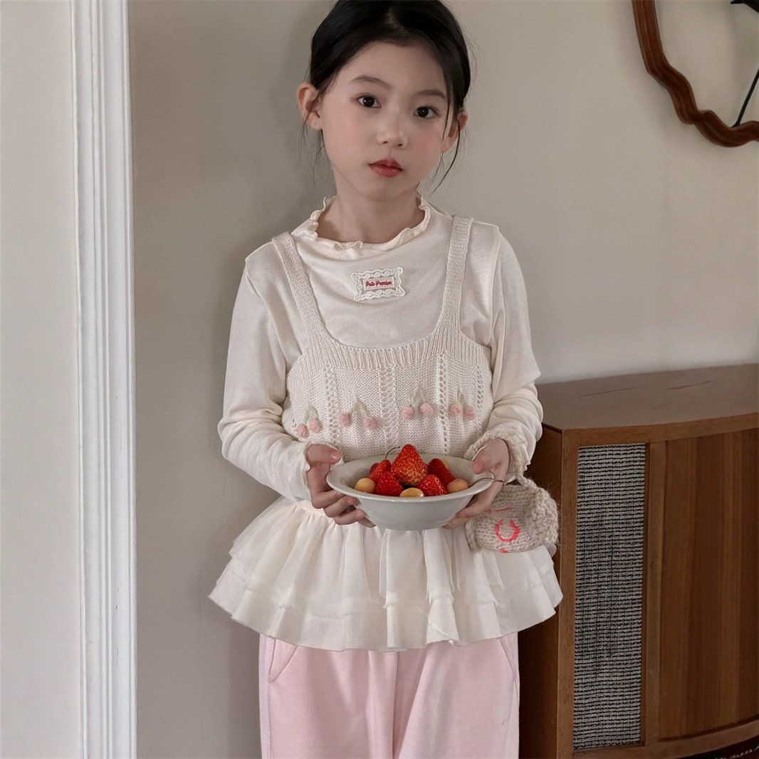 2025新作★子供服　トップス★100cm〜160cm 2色