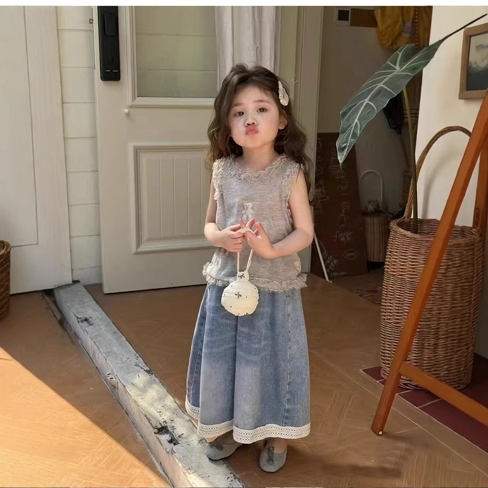 2025新作★子供服　トップス&デニムズボン分けて★80cm〜130cm