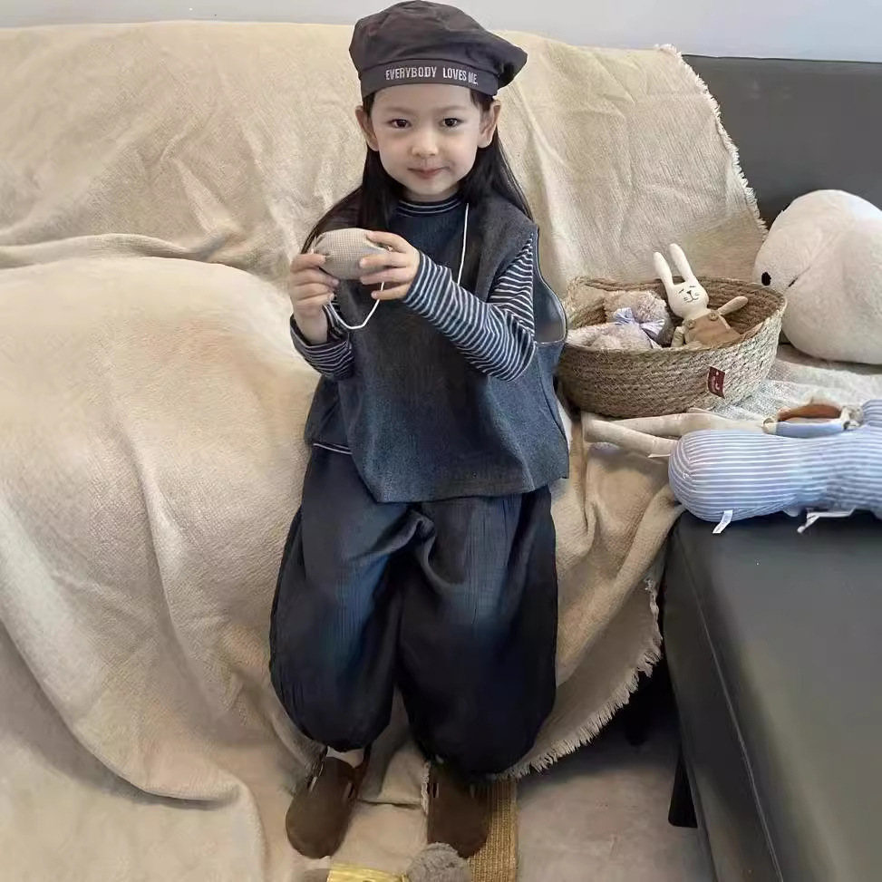 「2025」子供服★トップス+ズボン★セットアップ★韓国風子供服★90cm〜140cm