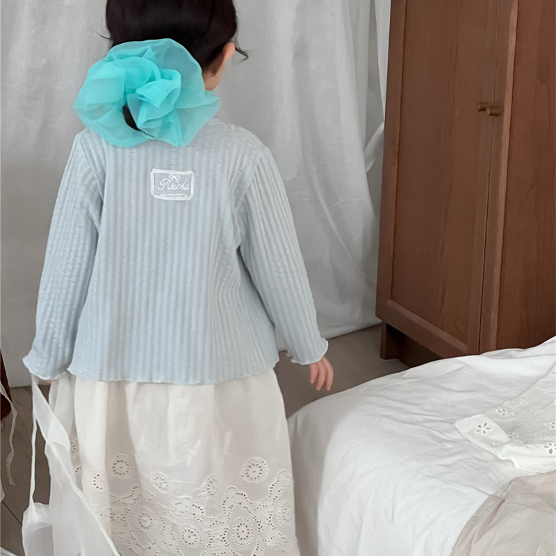 2025新品XF★子供服 　カーディガン★80cm〜130cm 2色