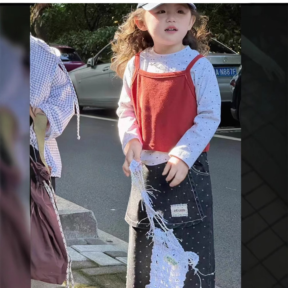 2025★春秋新作★韓国風ベビー服★トップス+ベスト★ズボン★80cm〜130cm 2色