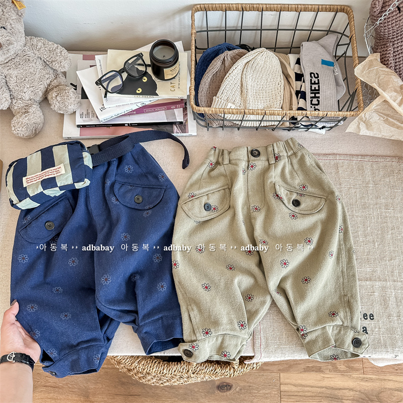 「2025」子供服★ズボン★ボトムス★韓国風子供服★2色80cm〜130cm