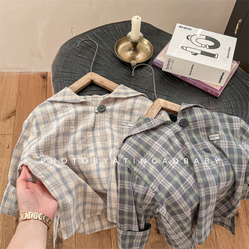 「2025」子供服★トップス★長袖シャツ★韓国風子供服★2色80cm〜130cm