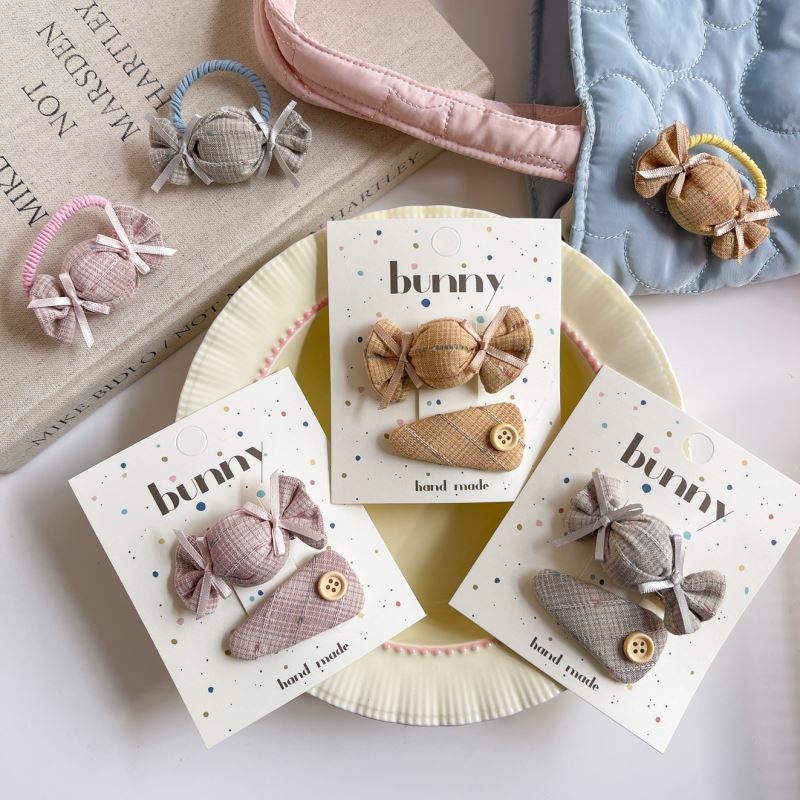 雑貨★子供用髪飾り　ヘアビン★アクセサリー★3色