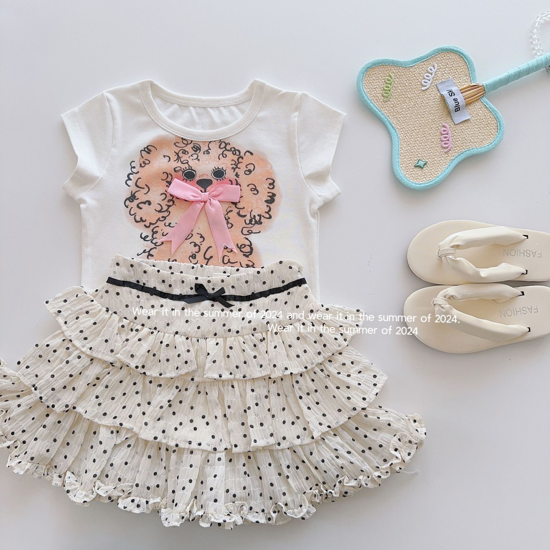 2025新作TQ★子供服　トップス&スカート分けて★90cm〜150cm