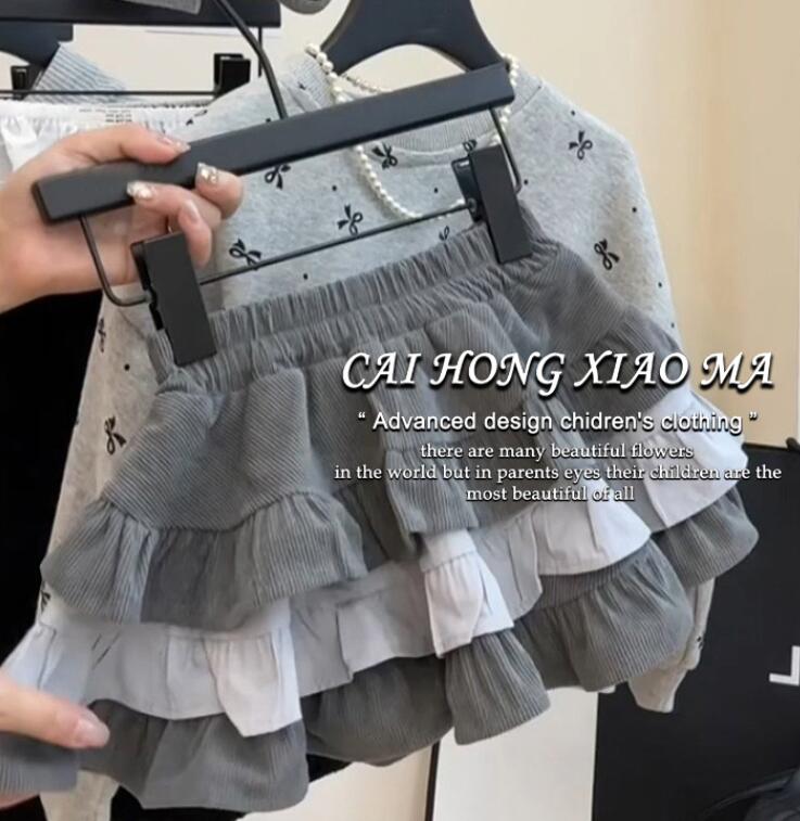 2025新作★子供服　トップス&スカート分けて★90cm〜140cm