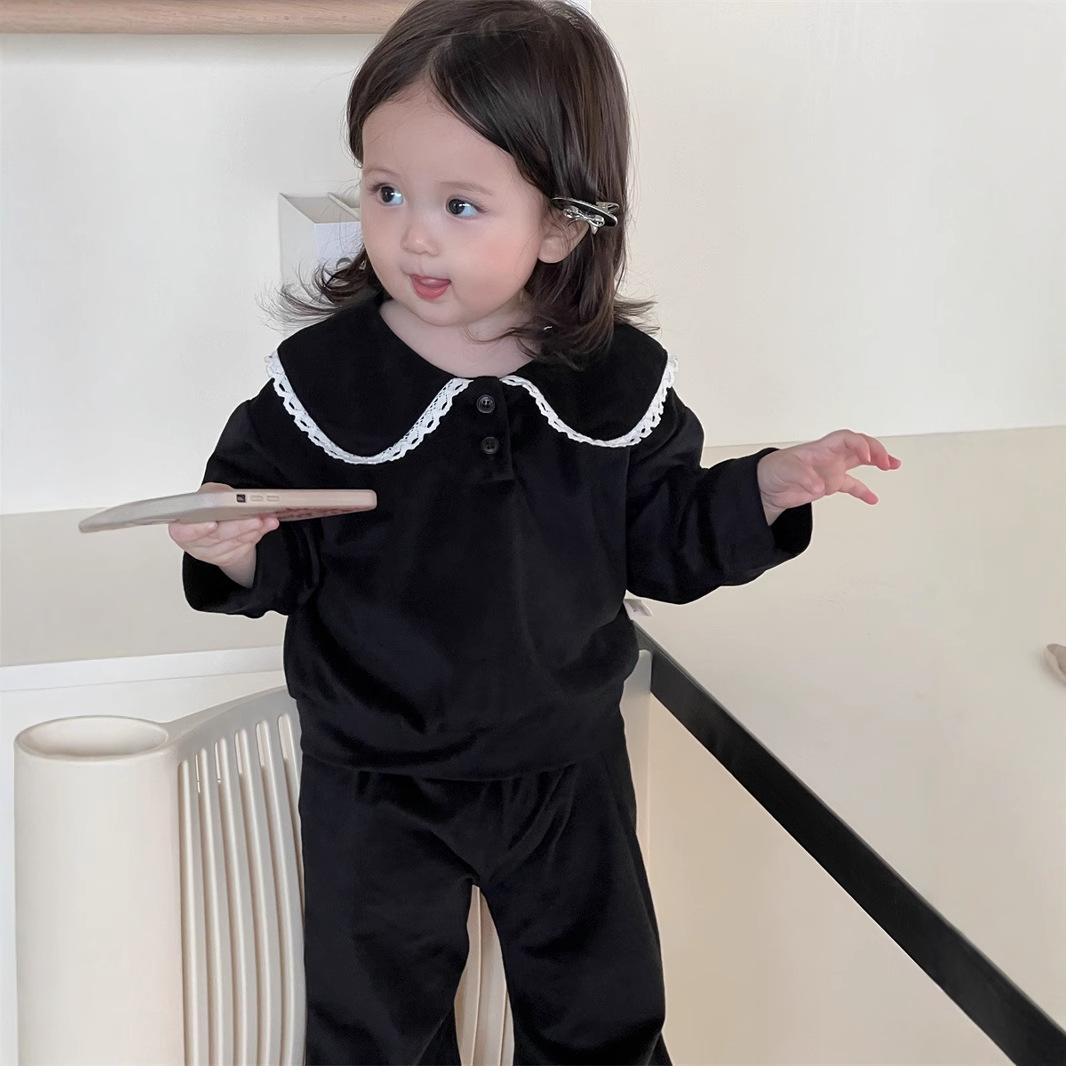 2025新品★子供服　セットアップ★73CM〜100cm 2色