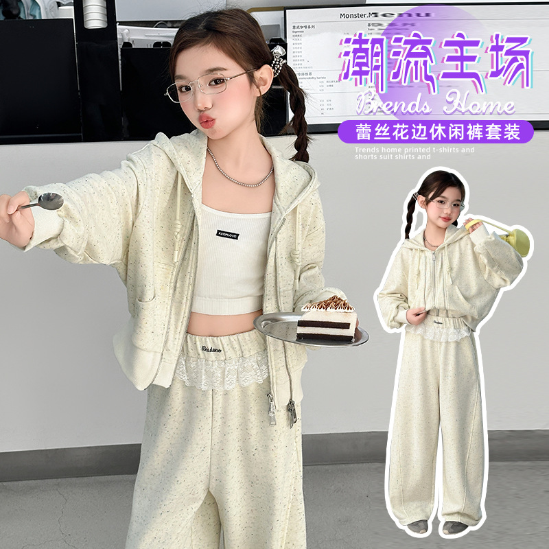 2025★春秋新作★韓国風ベビー服★コート+ズボン★120cm〜170cm