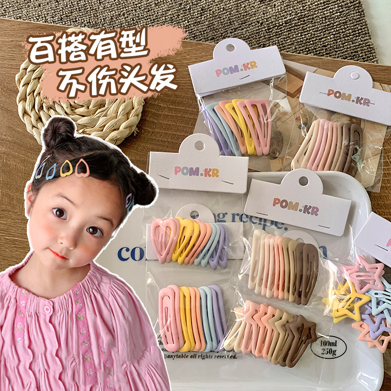 雑貨★子供用髪飾り　ヘアビン★アクセサリー★18組