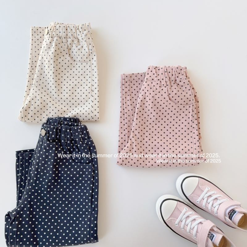 2025新入荷TQ★子供服　ズボン★90cm〜150cm 3色