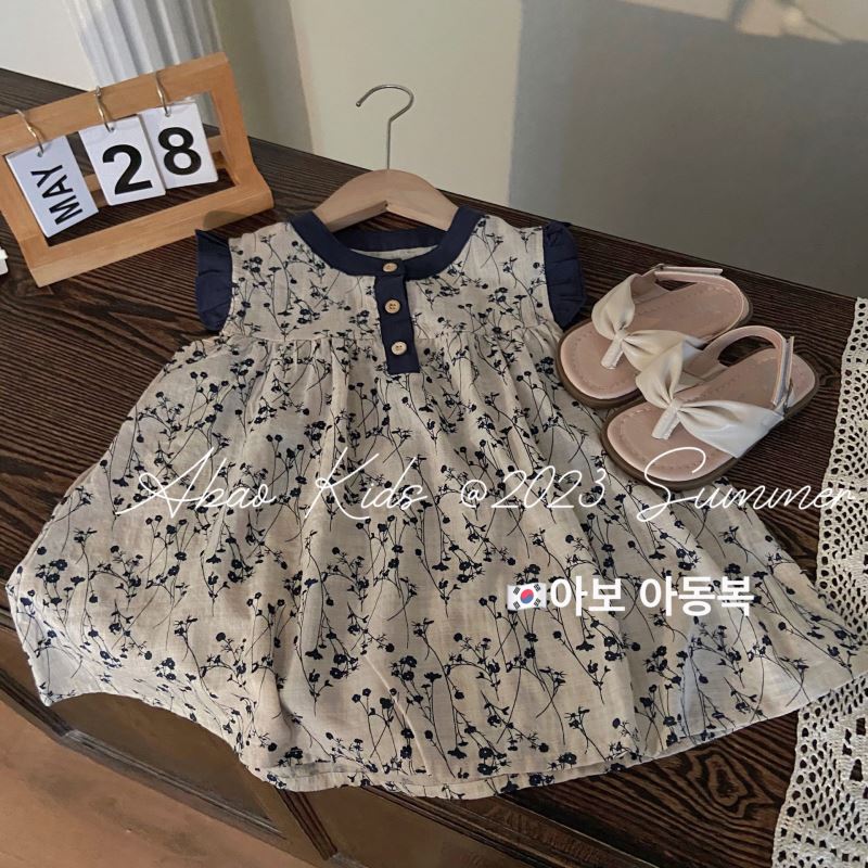 2025夏新品★子供服　ワンピース★80cm〜130cm