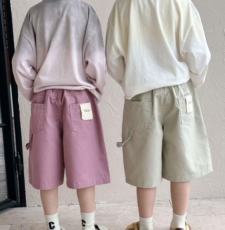 2025夏新入荷★子供服　ズボン★90cm〜150cm 2色