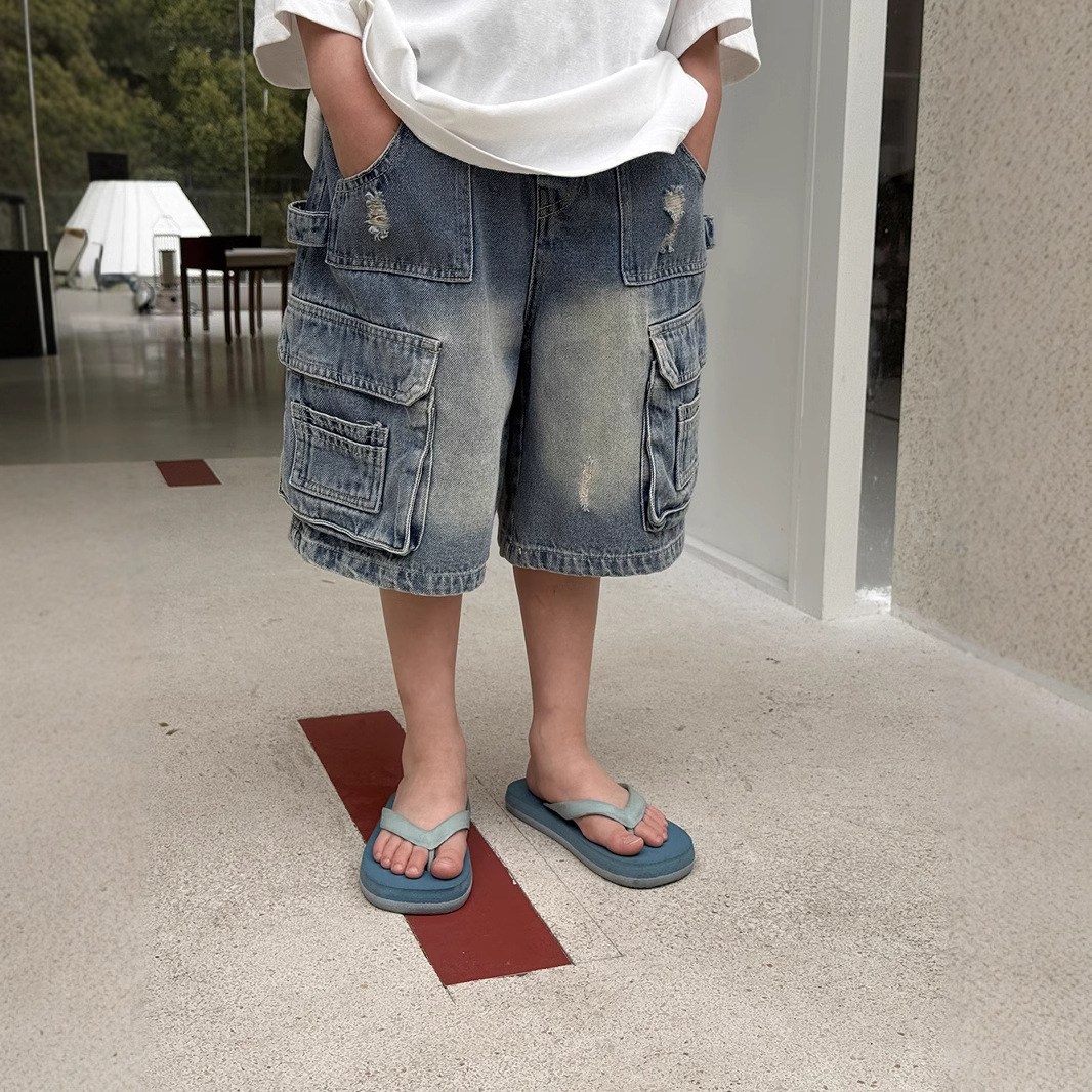 「2025」子供服★ズボン★ジーンズ★ハーフパンツ★韓国風子供服★90cm〜150cm