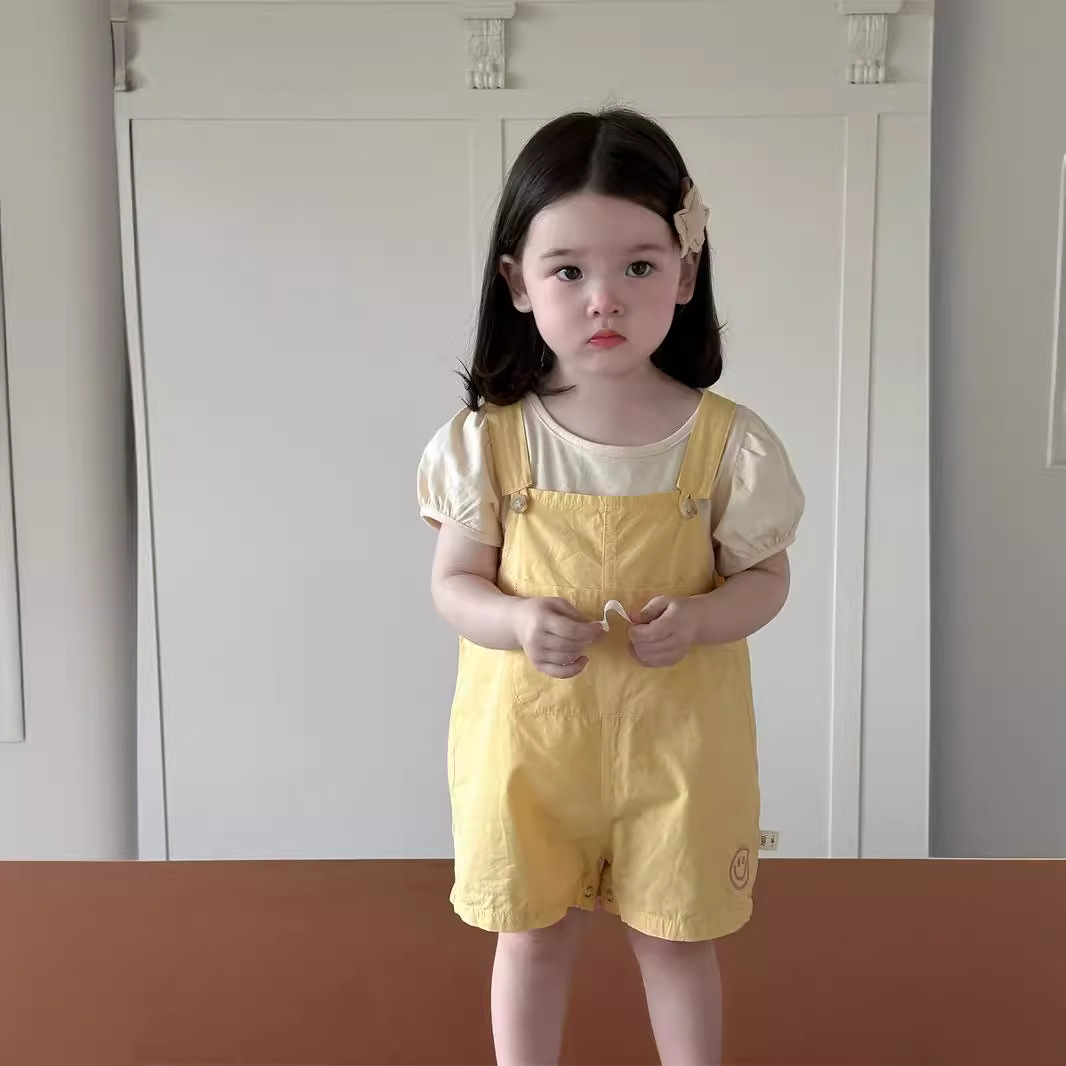 2025夏新作★子供服　トップス&サロペット分けて★73cm〜100cm