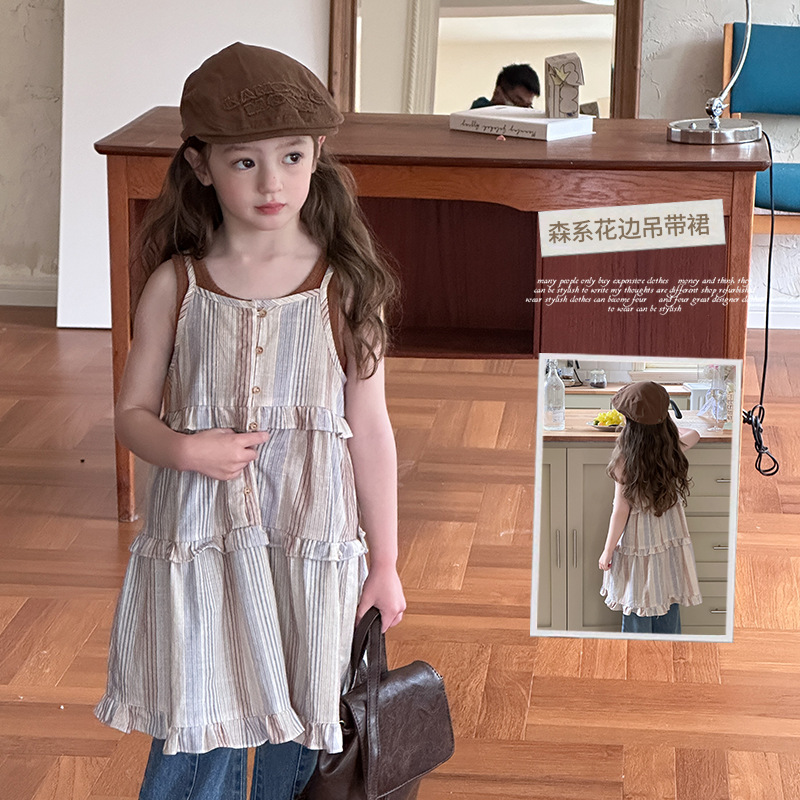 2025夏新品A★子供服　ベスト&ワンピース★90cm〜170cm