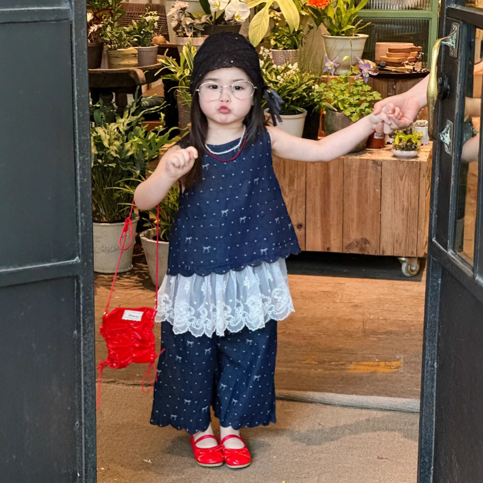 2025新品★子供服　セットアップ&エプロン分けて★90cm〜140cm