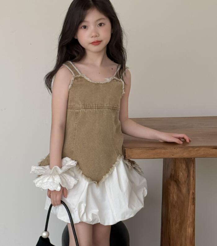 2025夏新作★子供服　トップス&スカート分けて★90cm〜150cm