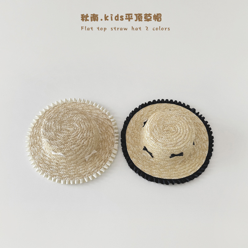 2025年新品★子供用★帽子　麦わら帽子★ 2色