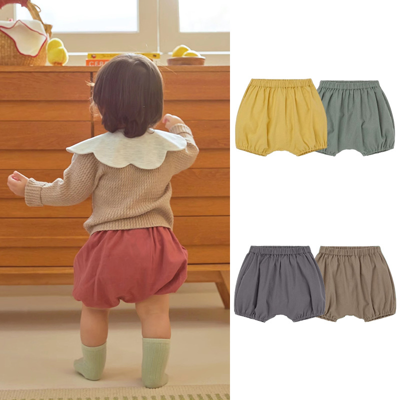 「2025」子供服★ボトムス★ショートパンツ★韓国風子供服★5色73cm〜100cm